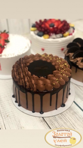 Торт "Банан в шоколаде"