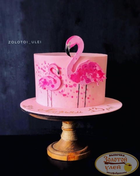 Торт "Фламинго"