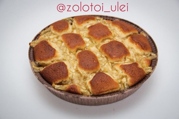 Лимонно-яблочный пирог