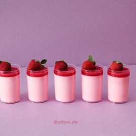 "Клубничная панакотта"