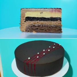 Торт "Шоколадный город"