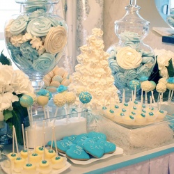 Оформление кенди-баров в «Золотой Улей»: сладкий стол жениха, невесты, детских мероприятий