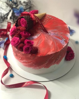 Торт "Багровый закат"